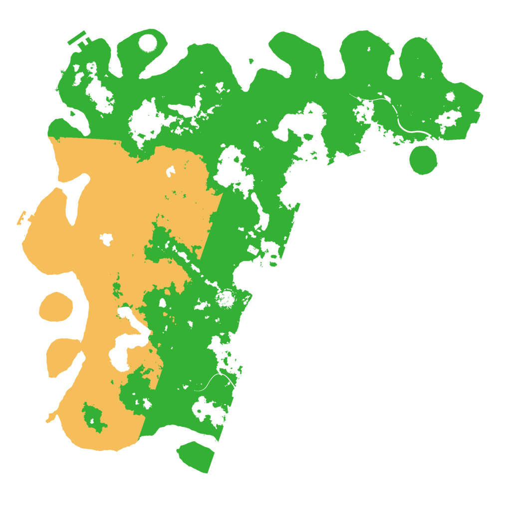 Biome Rust Map: Procedural Map, Size: 5000, Seed: 181714