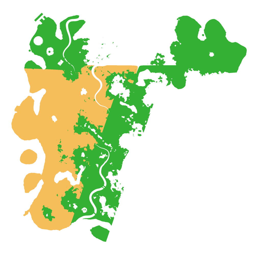 Biome Rust Map: Procedural Map, Size: 5000, Seed: 181714