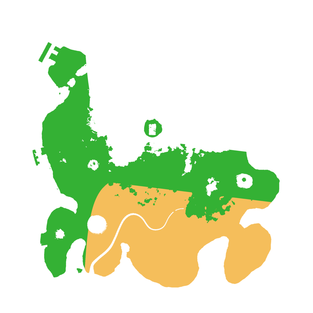 Biome Rust Map: Procedural Map, Size: 3000, Seed: 1036969900