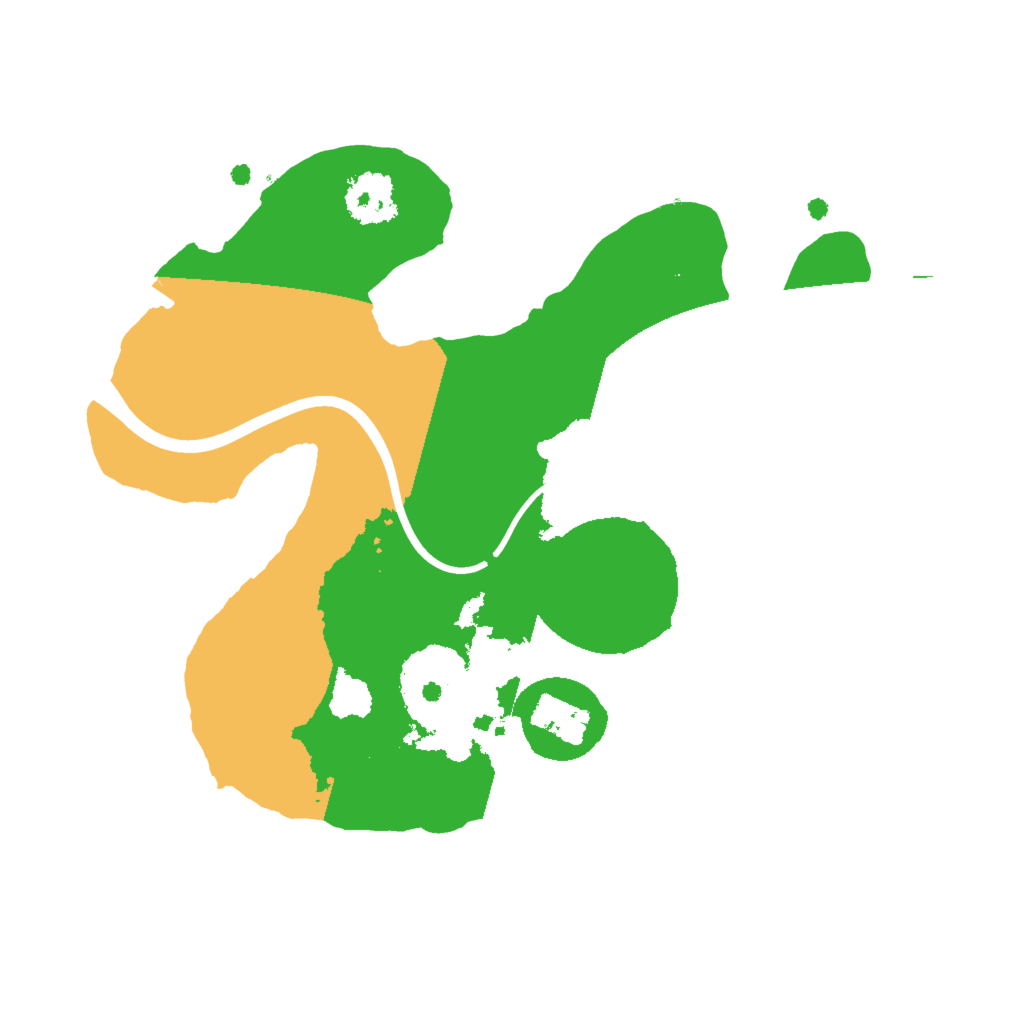 Biome Rust Map: Procedural Map, Size: 2000, Seed: 1010364610