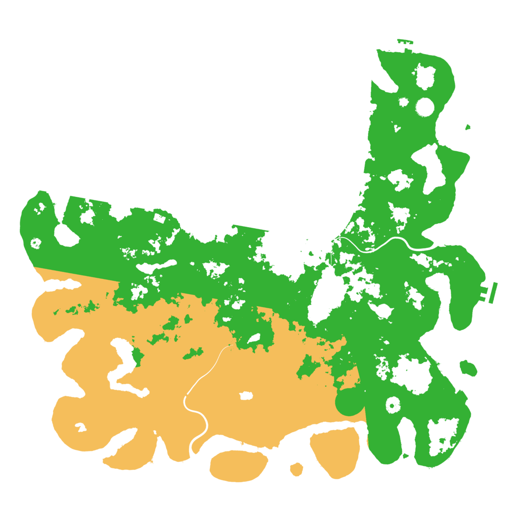 Biome Rust Map: Procedural Map, Size: 4800, Seed: 577442950
