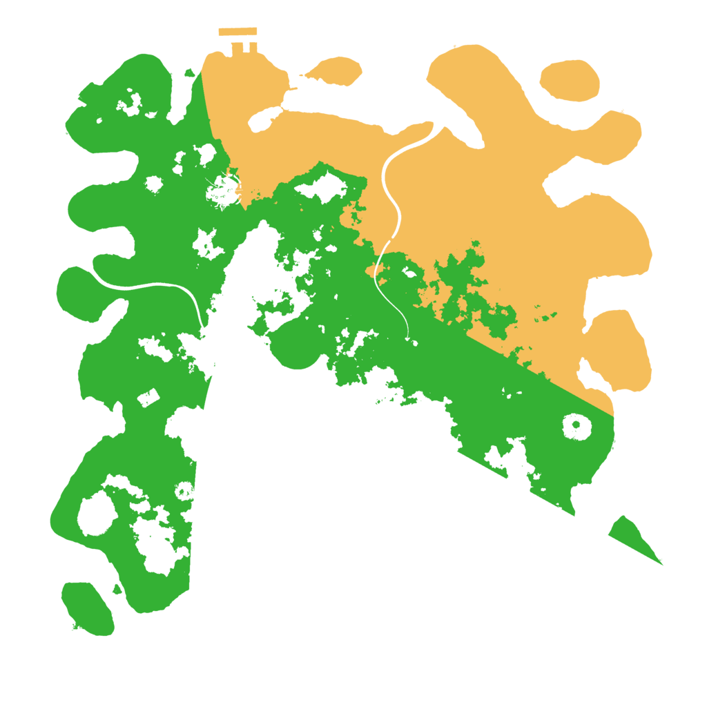 Biome Rust Map: Procedural Map, Size: 3750, Seed: 1916256637