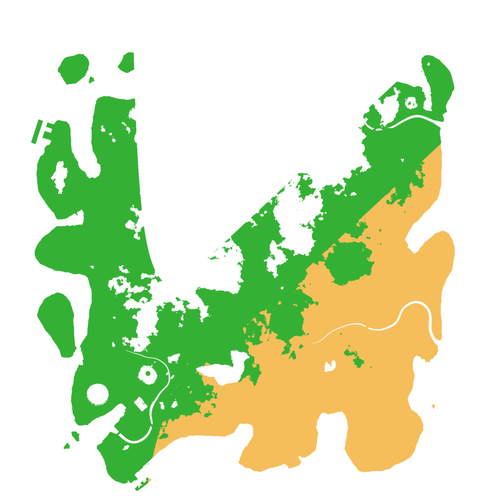 Biome Rust Map: Procedural Map, Size: 4150, Seed: 1505835284