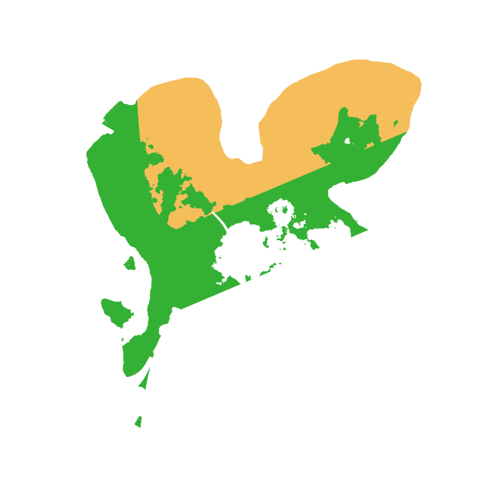 Biome Rust Map: Procedural Map, Size: 2000, Seed: 1123581321