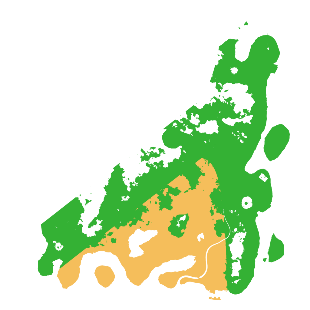 Biome Rust Map: Procedural Map, Size: 4000, Seed: 1931969177