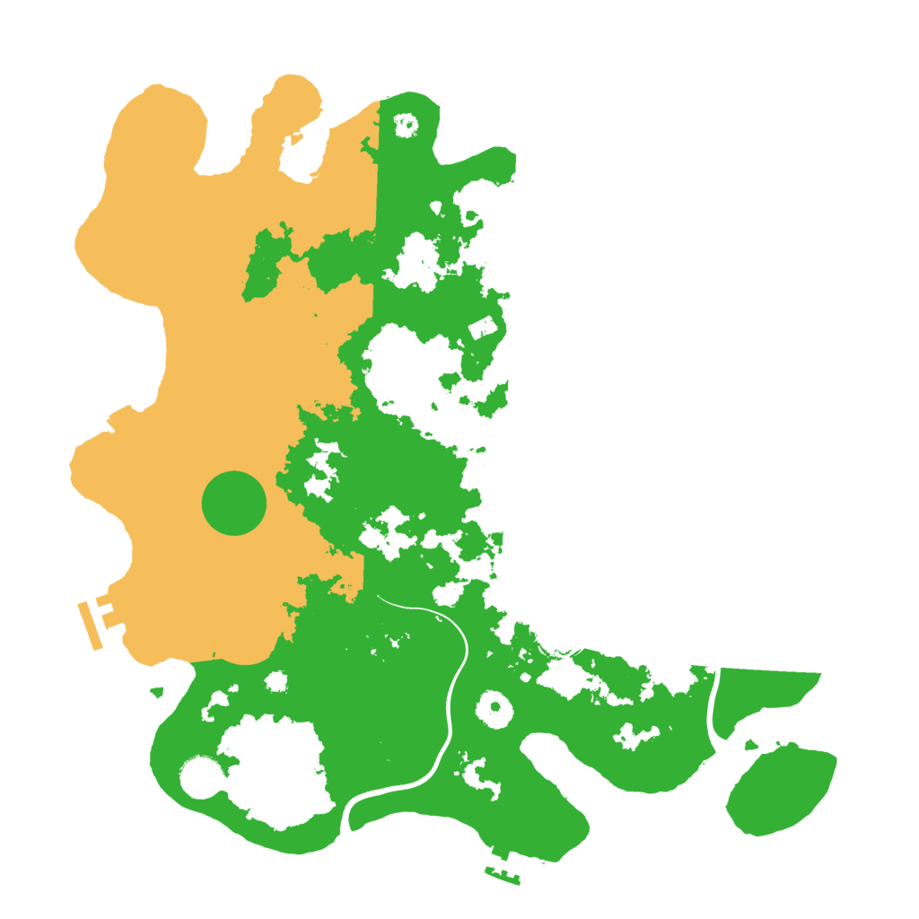 Biome Rust Map: Procedural Map, Size: 3750, Seed: 1525155255