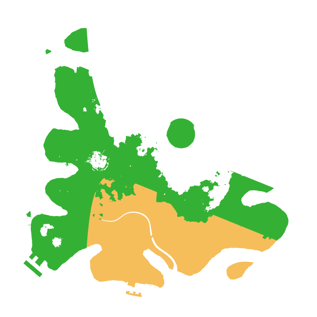 Biome Rust Map: Procedural Map, Size: 3000, Seed: 2049222290