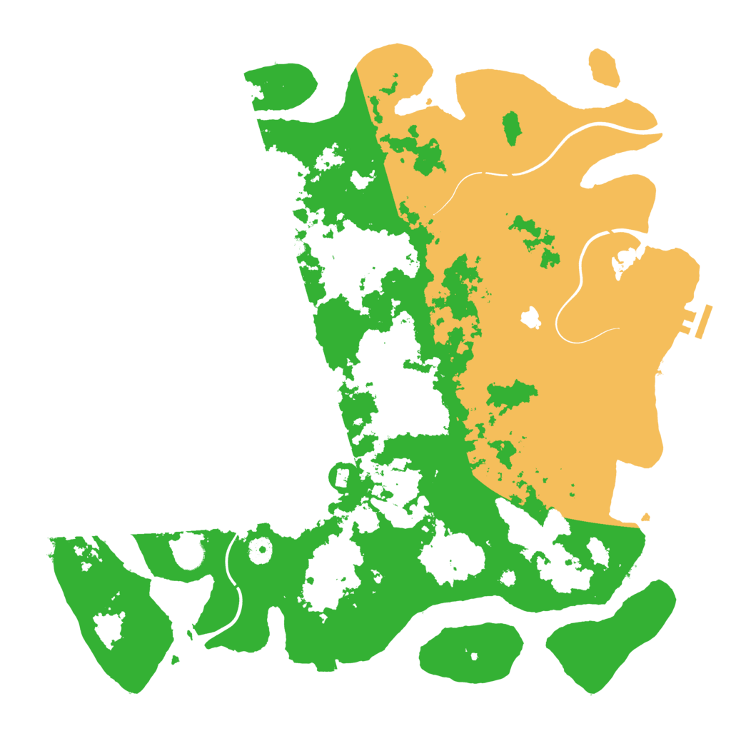 Biome Rust Map: Procedural Map, Size: 4250, Seed: 1411523378