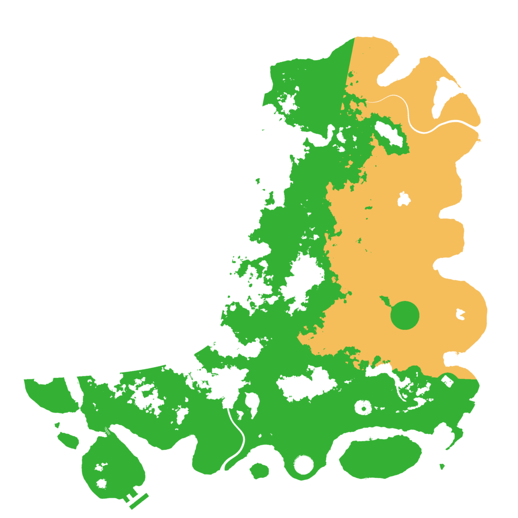 Biome Rust Map: Procedural Map, Size: 4750, Seed: 1787376738