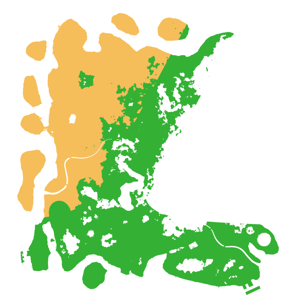 Biome Rust Map: Procedural Map, Size: 4000, Seed: 494689832