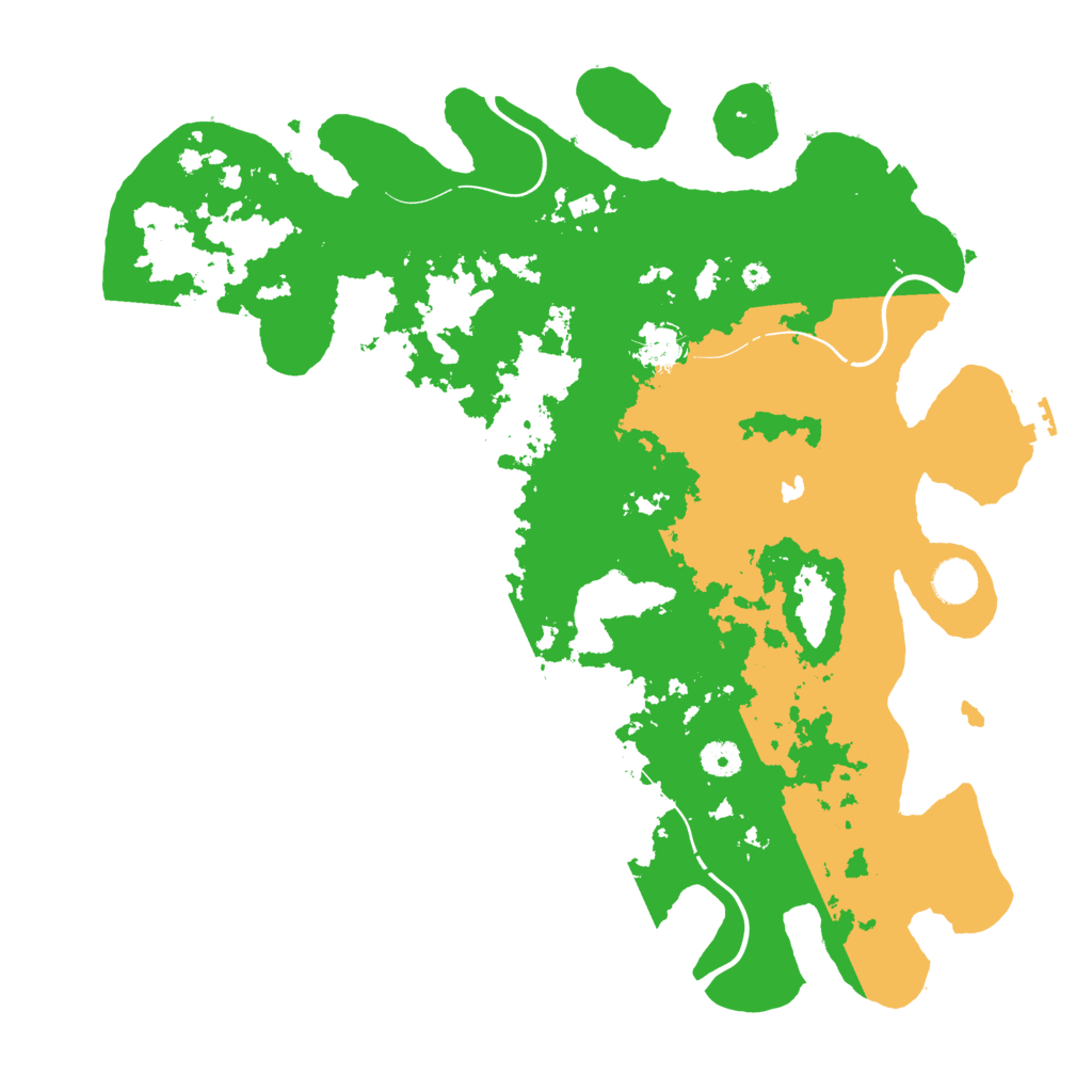 Biome Rust Map: Procedural Map, Size: 4250, Seed: 45457233