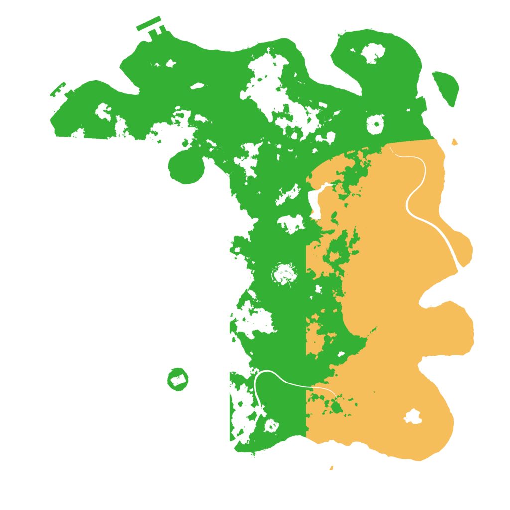 Biome Rust Map: Procedural Map, Size: 4000, Seed: 814265649