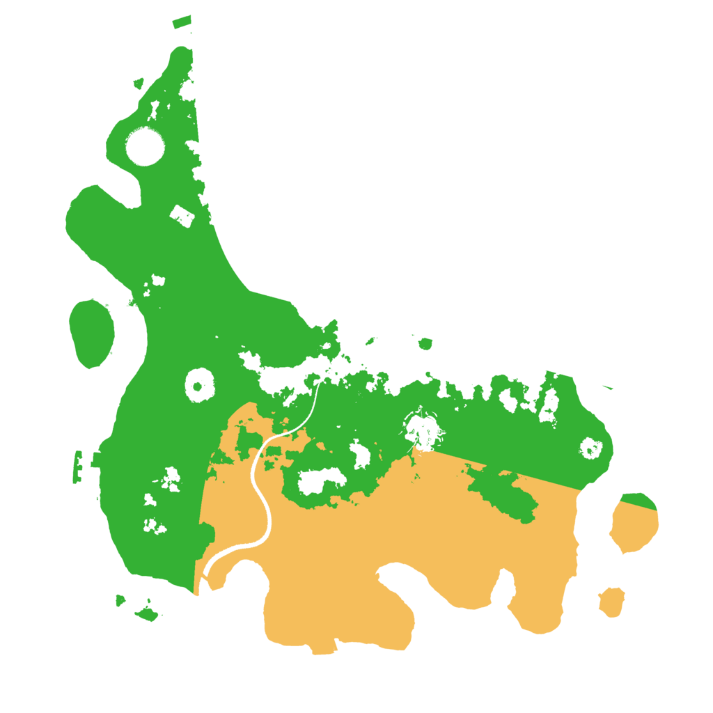 Biome Rust Map: Procedural Map, Size: 3300, Seed: 933344675