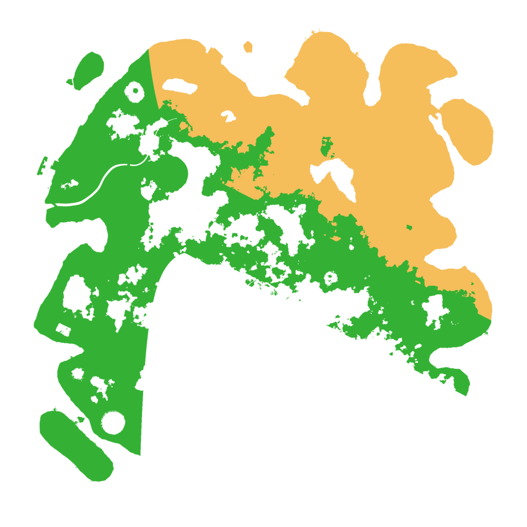 Biome Rust Map: Procedural Map, Size: 4000, Seed: 1361630763
