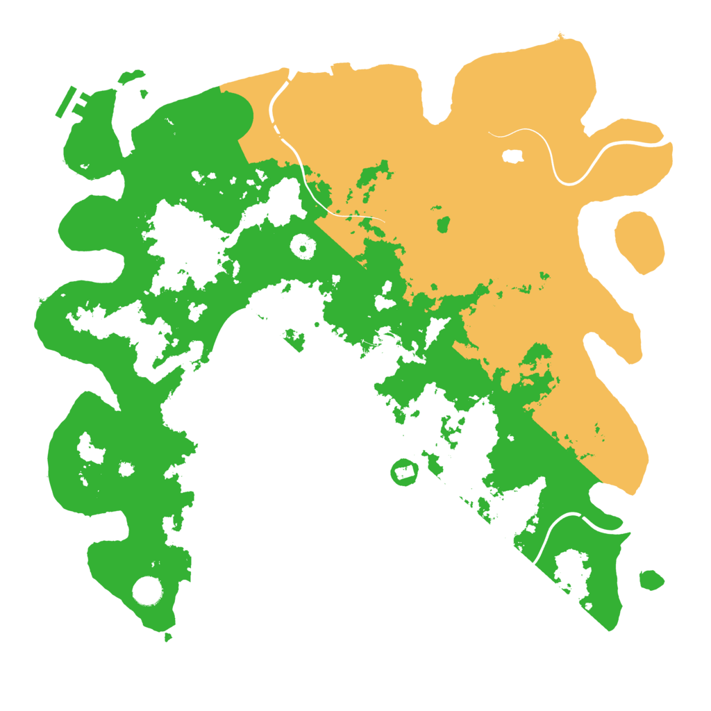 Biome Rust Map: Procedural Map, Size: 4250, Seed: 611476424
