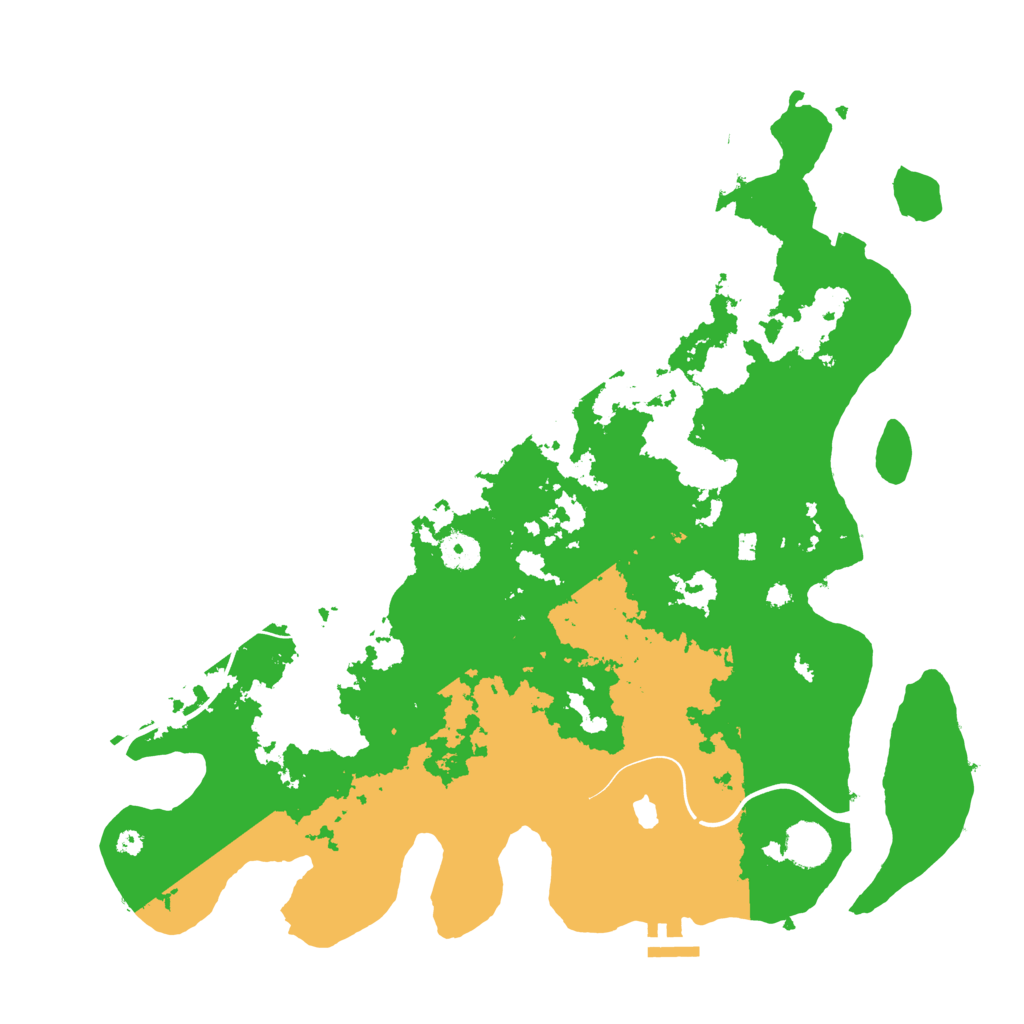 Biome Rust Map: Procedural Map, Size: 4000, Seed: 1491798854