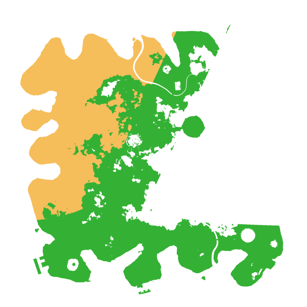 Biome Rust Map: Procedural Map, Size: 3850, Seed: 1899787837