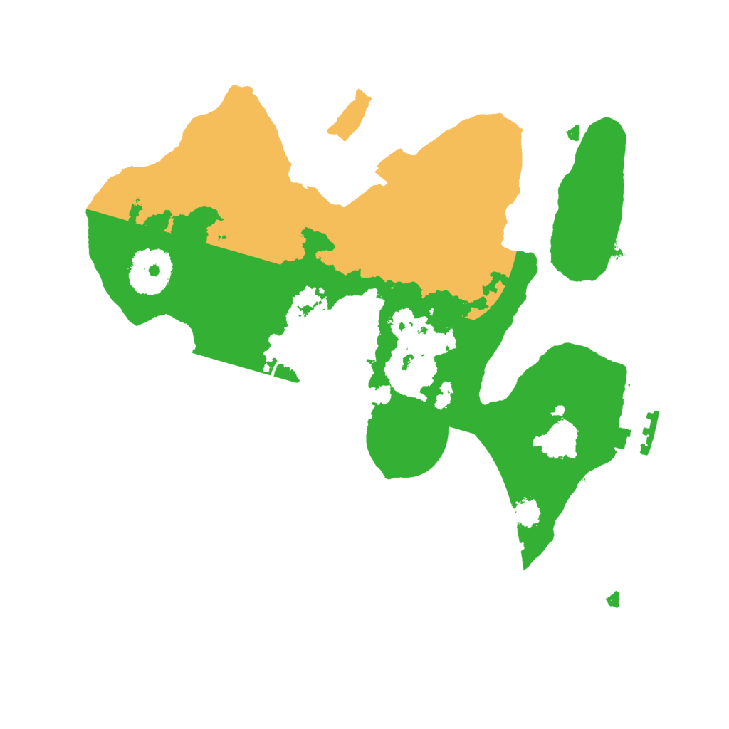 Biome Rust Map: Procedural Map, Size: 2449, Seed: 2147483647