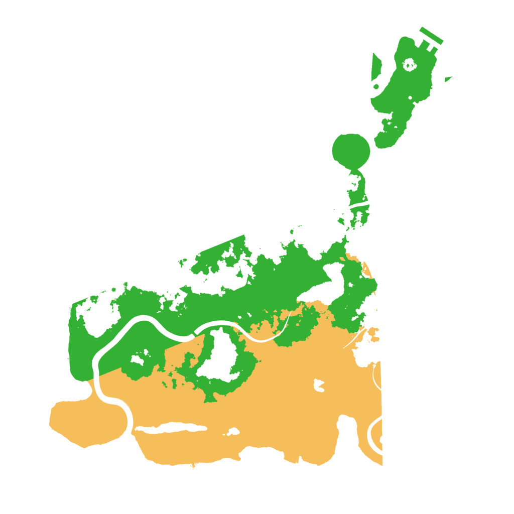 Biome Rust Map: Procedural Map, Size: 4000, Seed: 6392