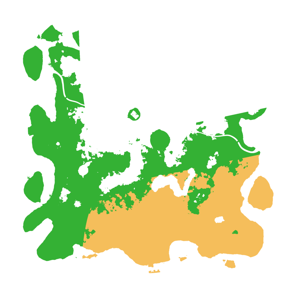 Biome Rust Map: Procedural Map, Size: 4000, Seed: 1495195082