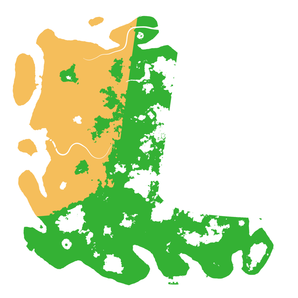 Biome Rust Map: Procedural Map, Size: 4500, Seed: 1003917473
