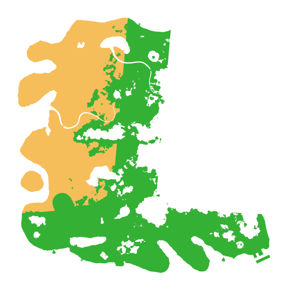 Biome Rust Map: Procedural Map, Size: 4000, Seed: 183567462