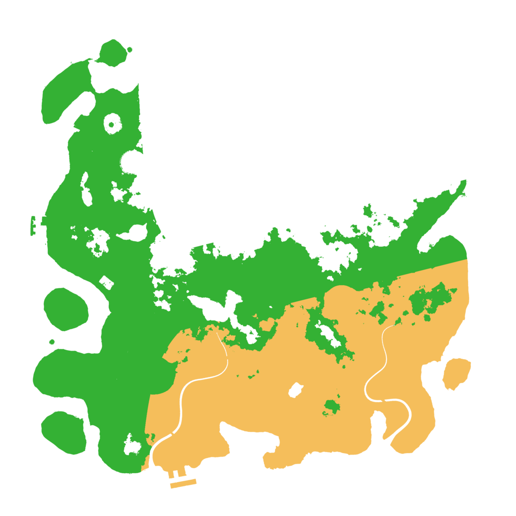 Biome Rust Map: Procedural Map, Size: 4000, Seed: 488608672