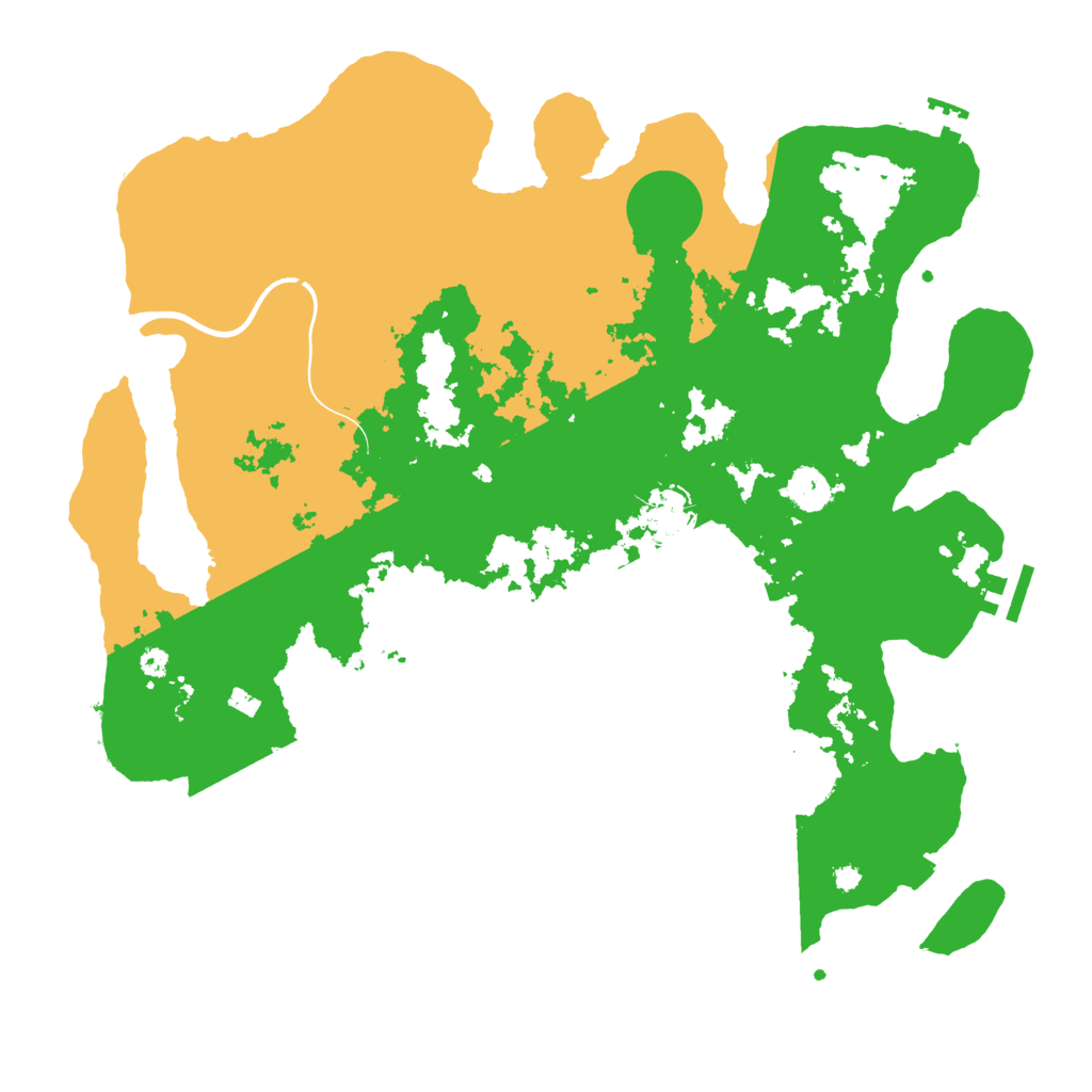 Biome Rust Map: Procedural Map, Size: 3800, Seed: 1623778386