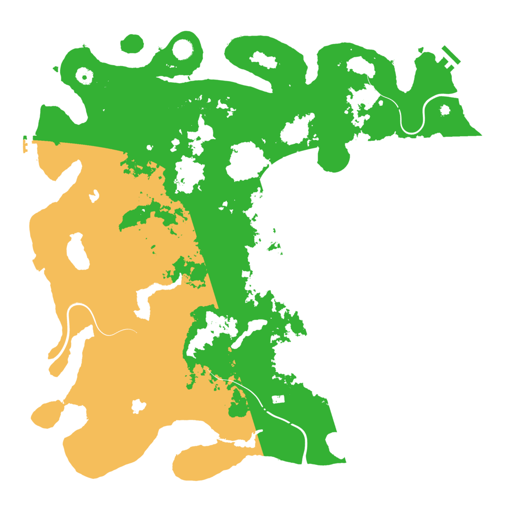 Biome Rust Map: Procedural Map, Size: 4500, Seed: 1683596102