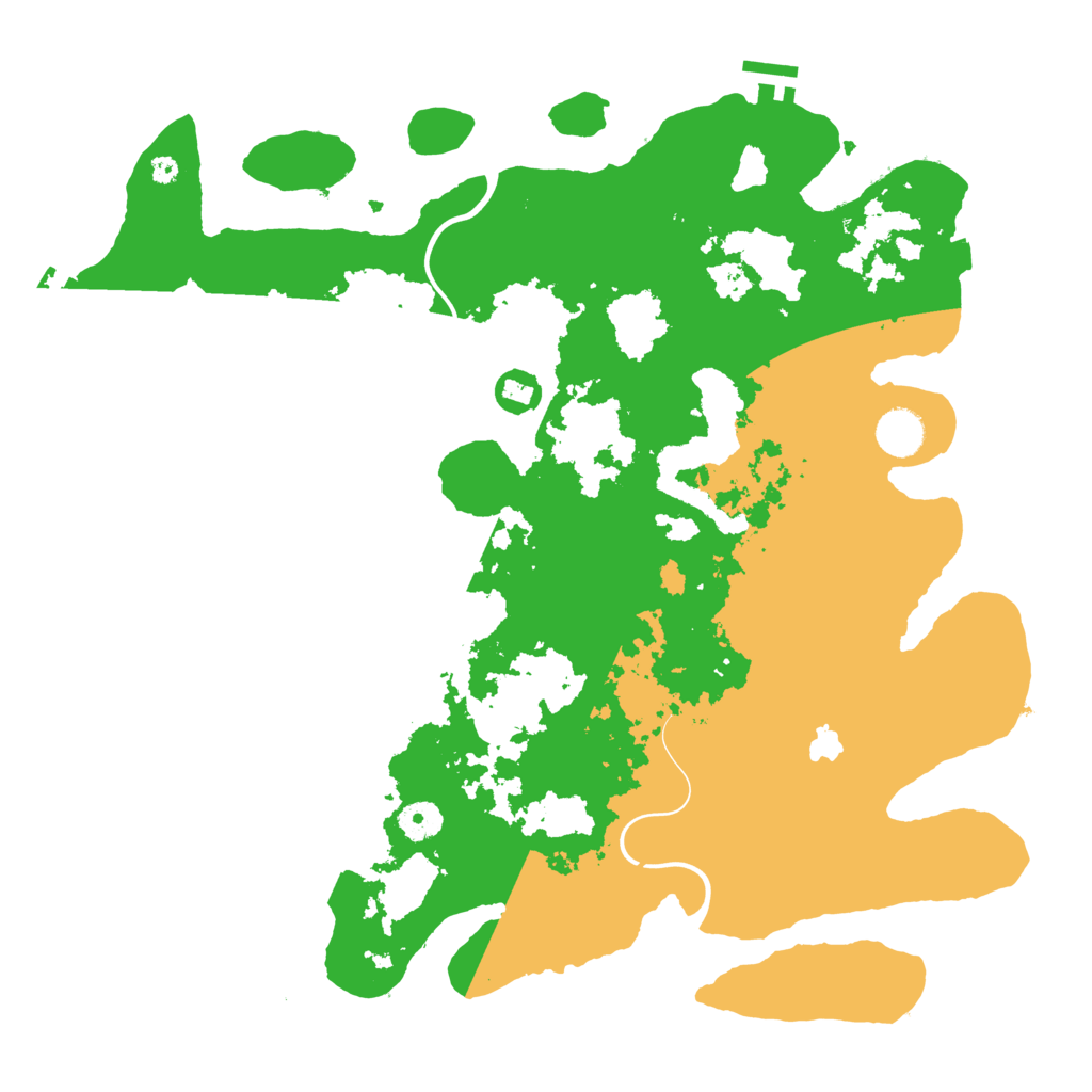Biome Rust Map: Procedural Map, Size: 4000, Seed: 6969697