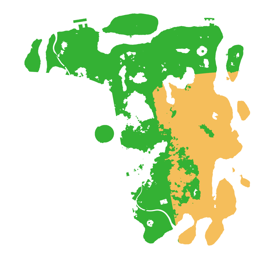 Biome Rust Map: Procedural Map, Size: 4000, Seed: 639280843