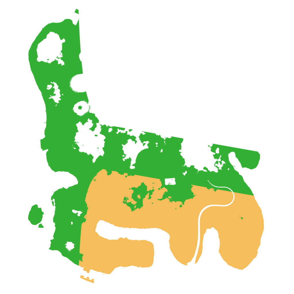 Biome Rust Map: Procedural Map, Size: 3000, Seed: 659592950