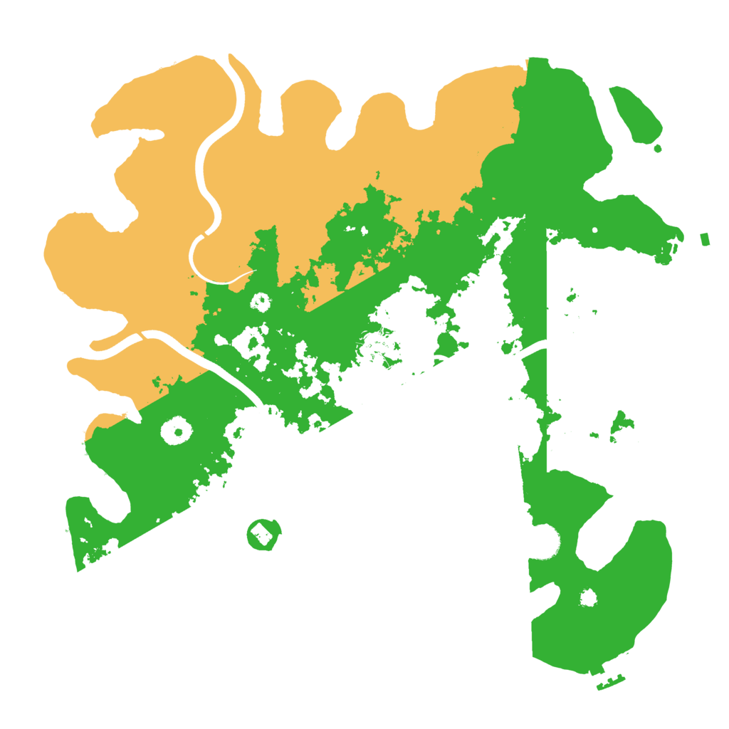 Biome Rust Map: Procedural Map, Size: 3750, Seed: 861540396
