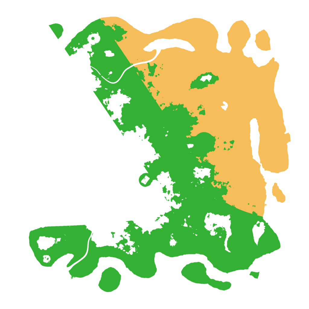 Biome Rust Map: Procedural Map, Size: 4000, Seed: 682057780
