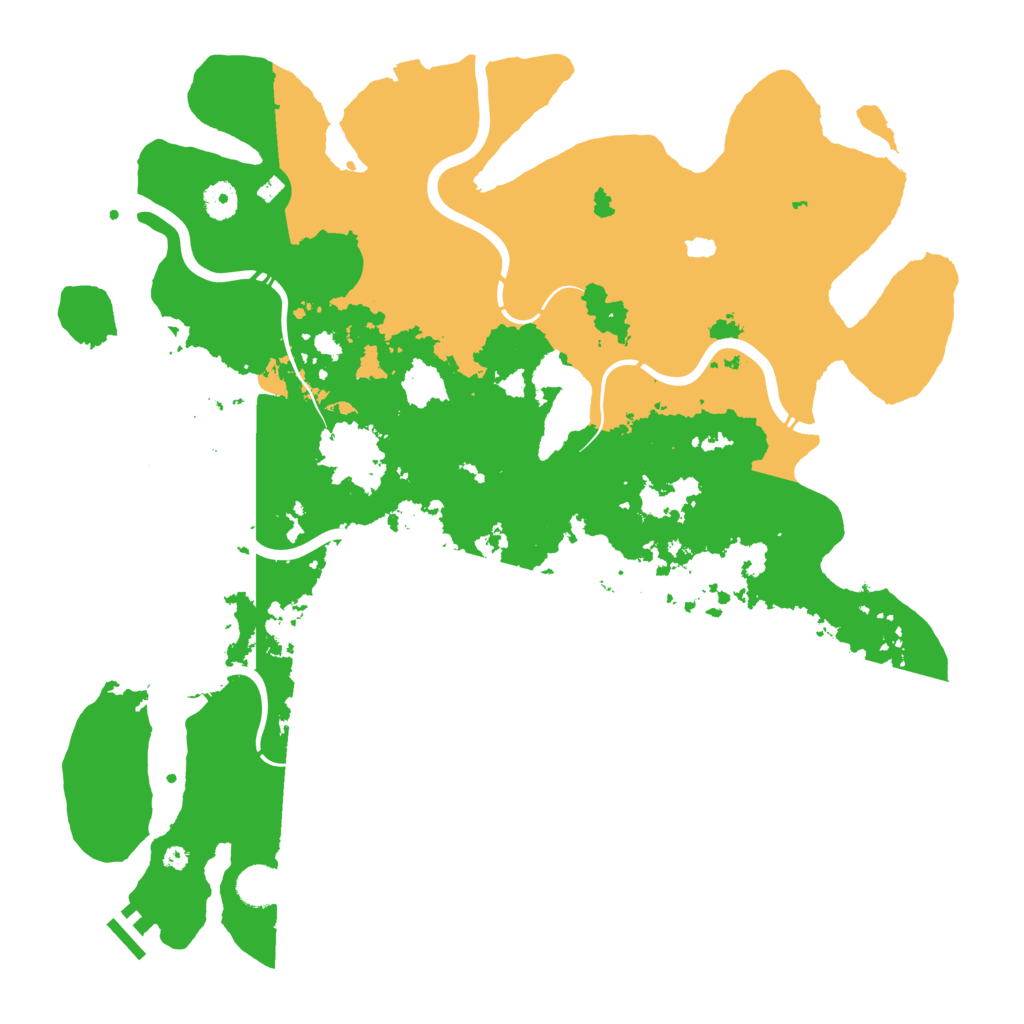 Biome Rust Map: Procedural Map, Size: 4250, Seed: 7042022