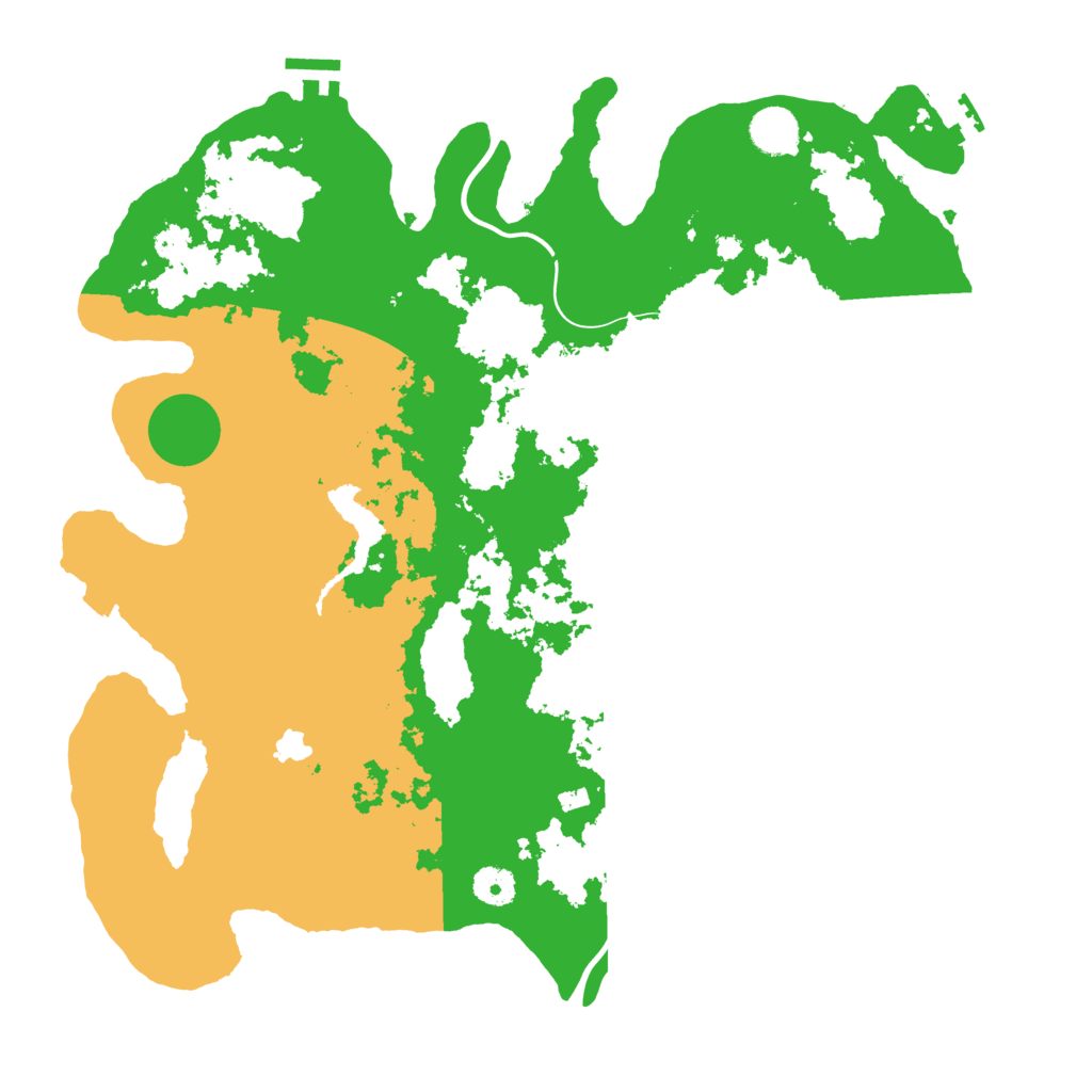 Biome Rust Map: Procedural Map, Size: 4000, Seed: 731465026