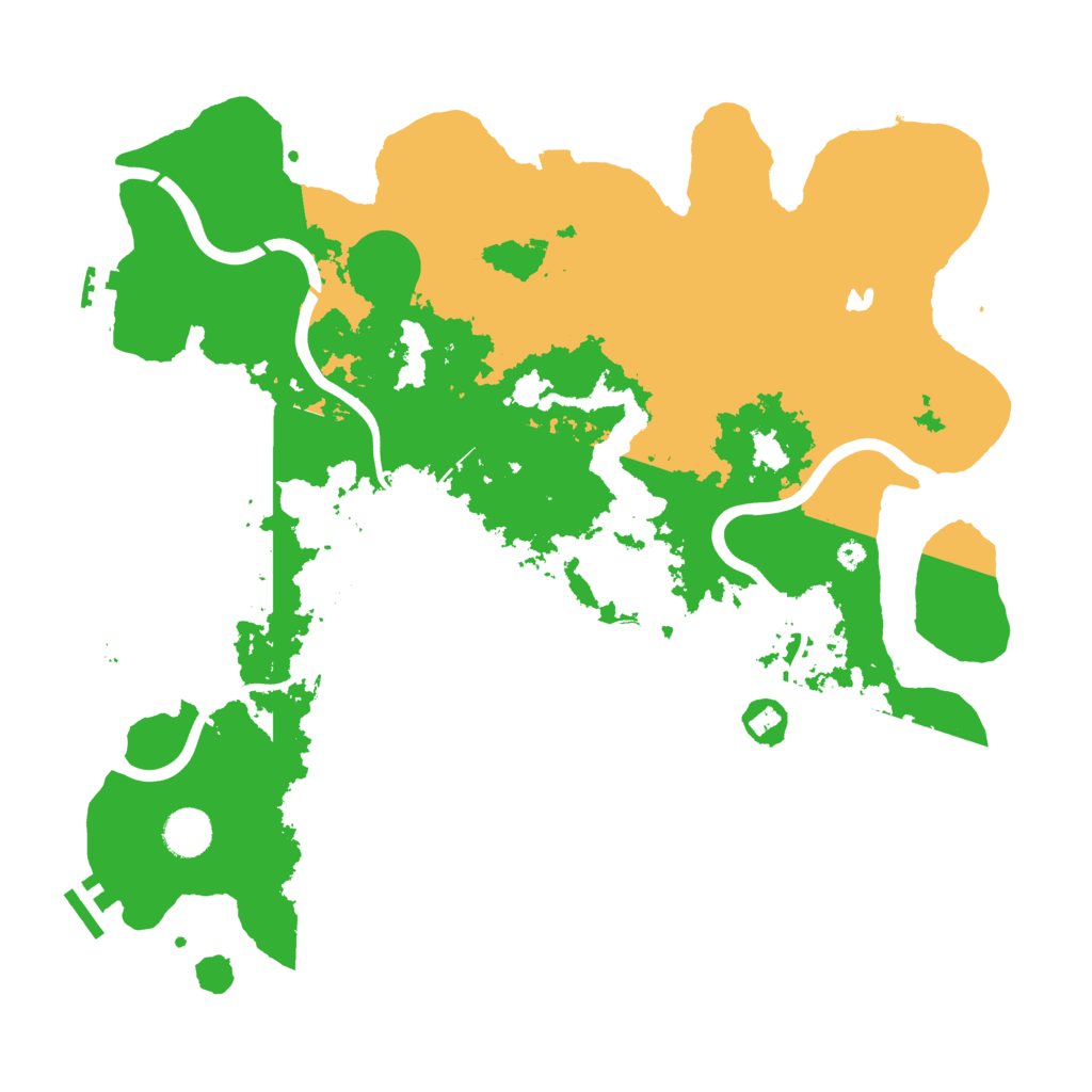 Biome Rust Map: Procedural Map, Size: 4000, Seed: 623443717