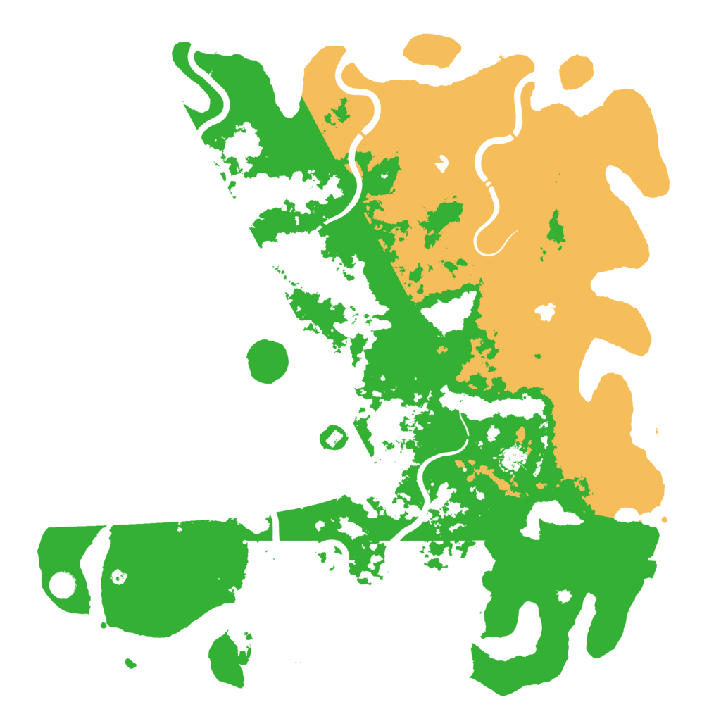 Biome Rust Map: Procedural Map, Size: 4800, Seed: 1958616361