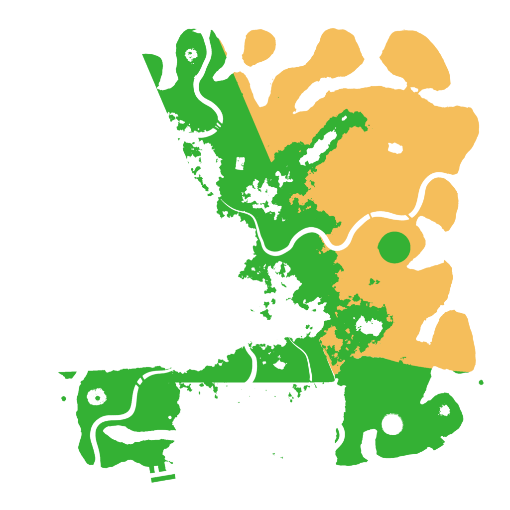 Biome Rust Map: Procedural Map, Size: 4250, Seed: 1018102298