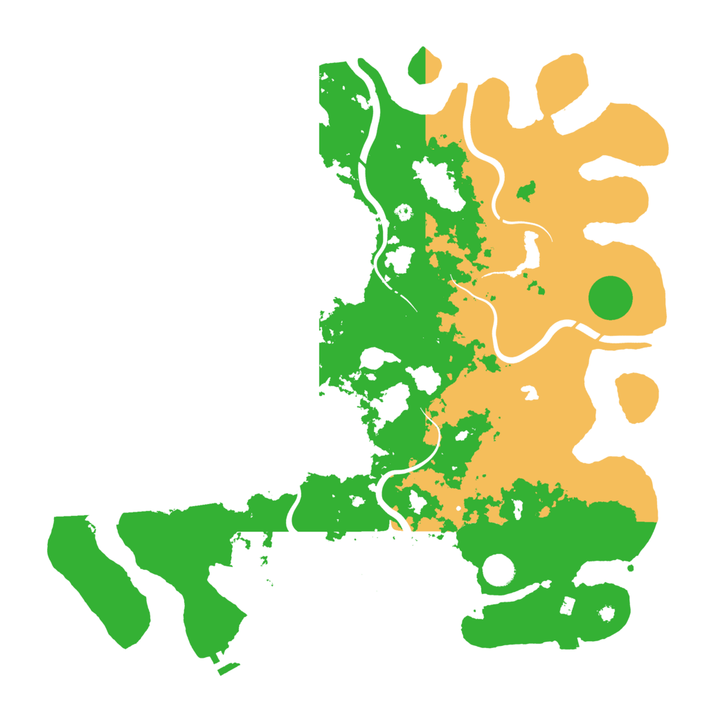 Biome Rust Map: Procedural Map, Size: 4250, Seed: 1111553164