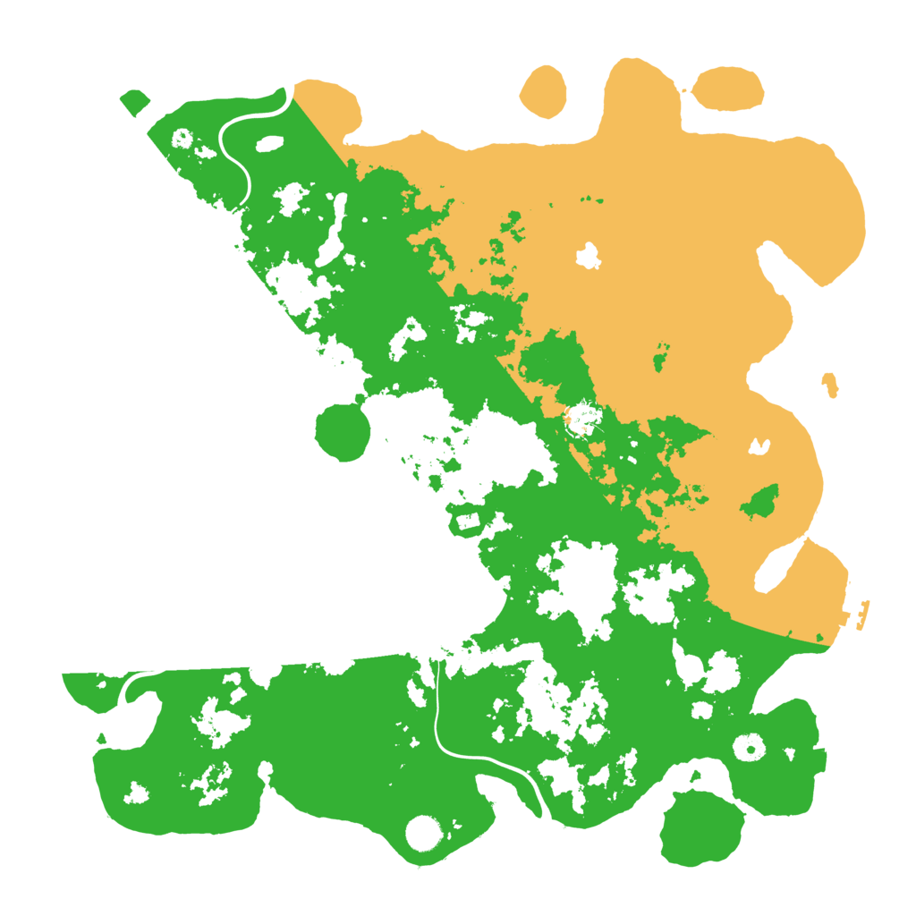 Biome Rust Map: Procedural Map, Size: 4500, Seed: 272489043