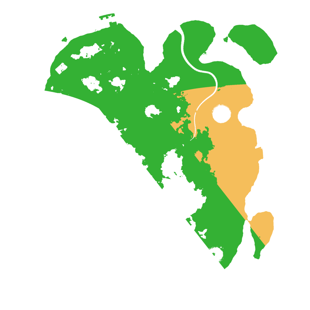 Biome Rust Map: Procedural Map, Size: 3000, Seed: 1402224226