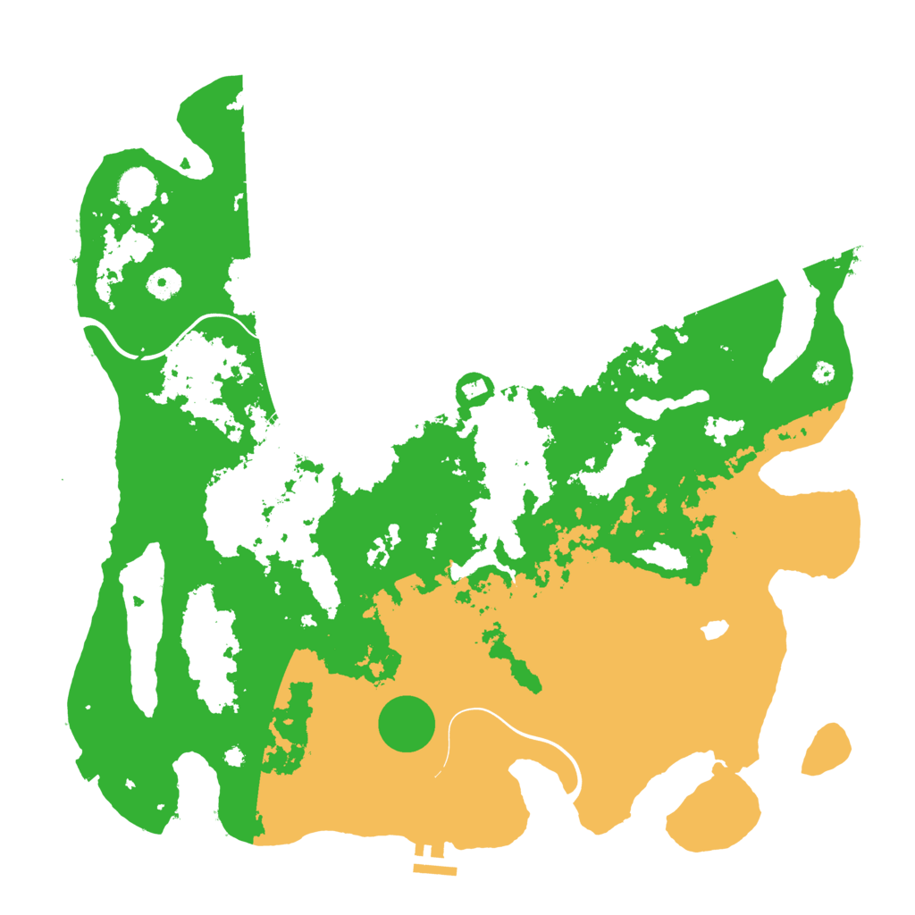 Biome Rust Map: Procedural Map, Size: 4250, Seed: 72777