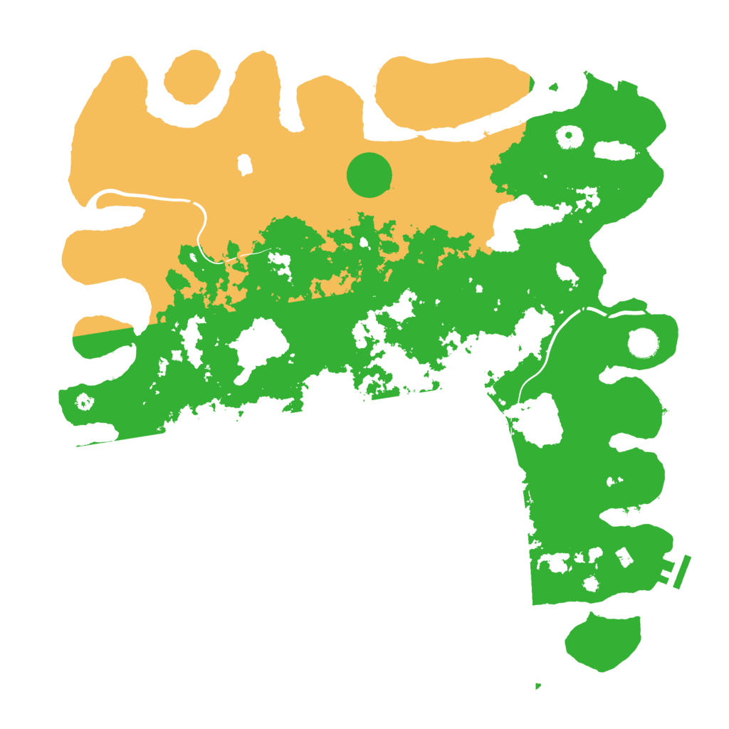Biome Rust Map: Procedural Map, Size: 4250, Seed: 1895802