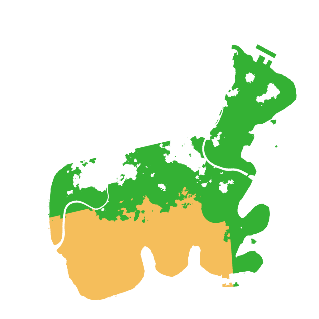 Biome Rust Map: Procedural Map, Size: 3000, Seed: 629783567