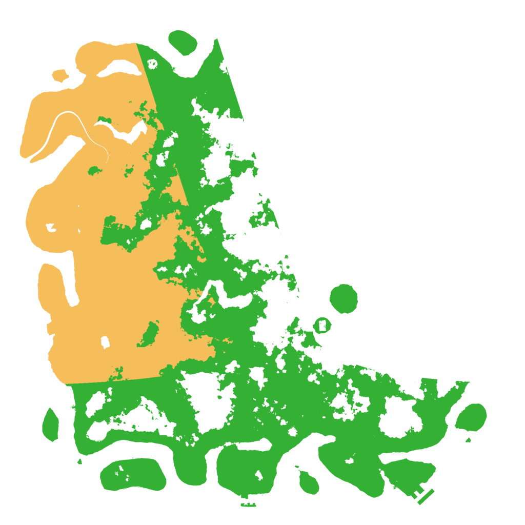 Biome Rust Map: Procedural Map, Size: 5250, Seed: 10039