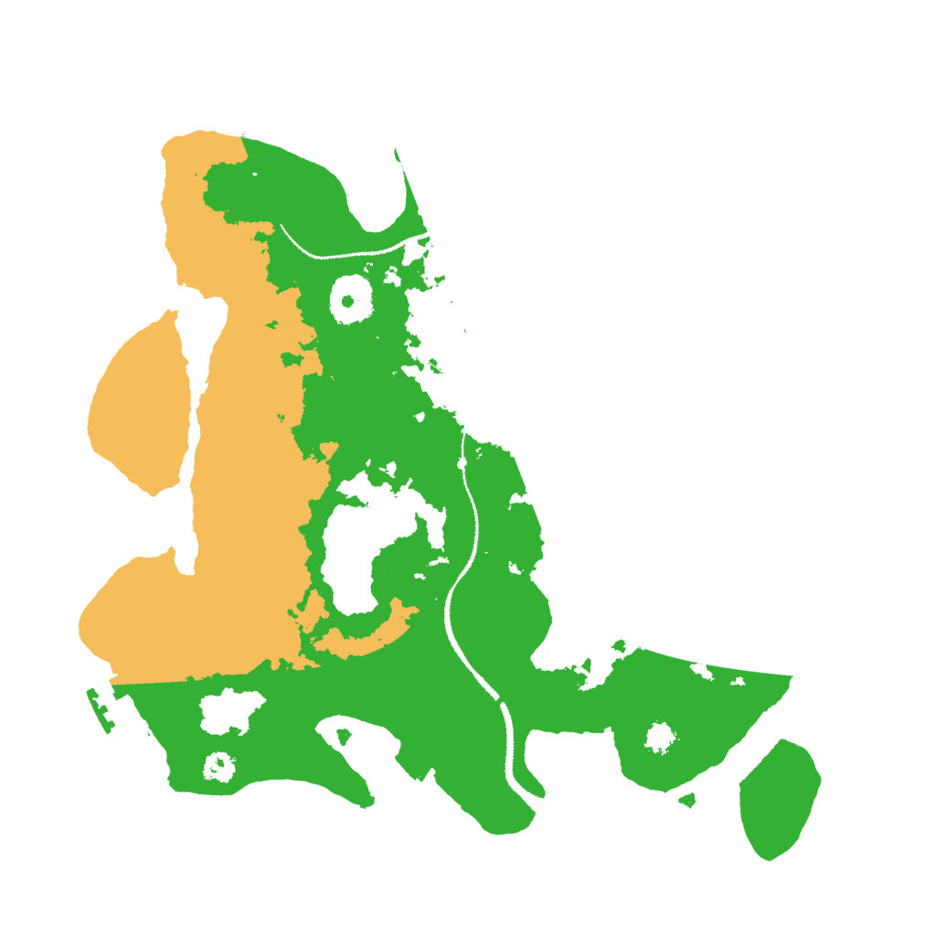 Biome Rust Map: Procedural Map, Size: 3000, Seed: 161721138