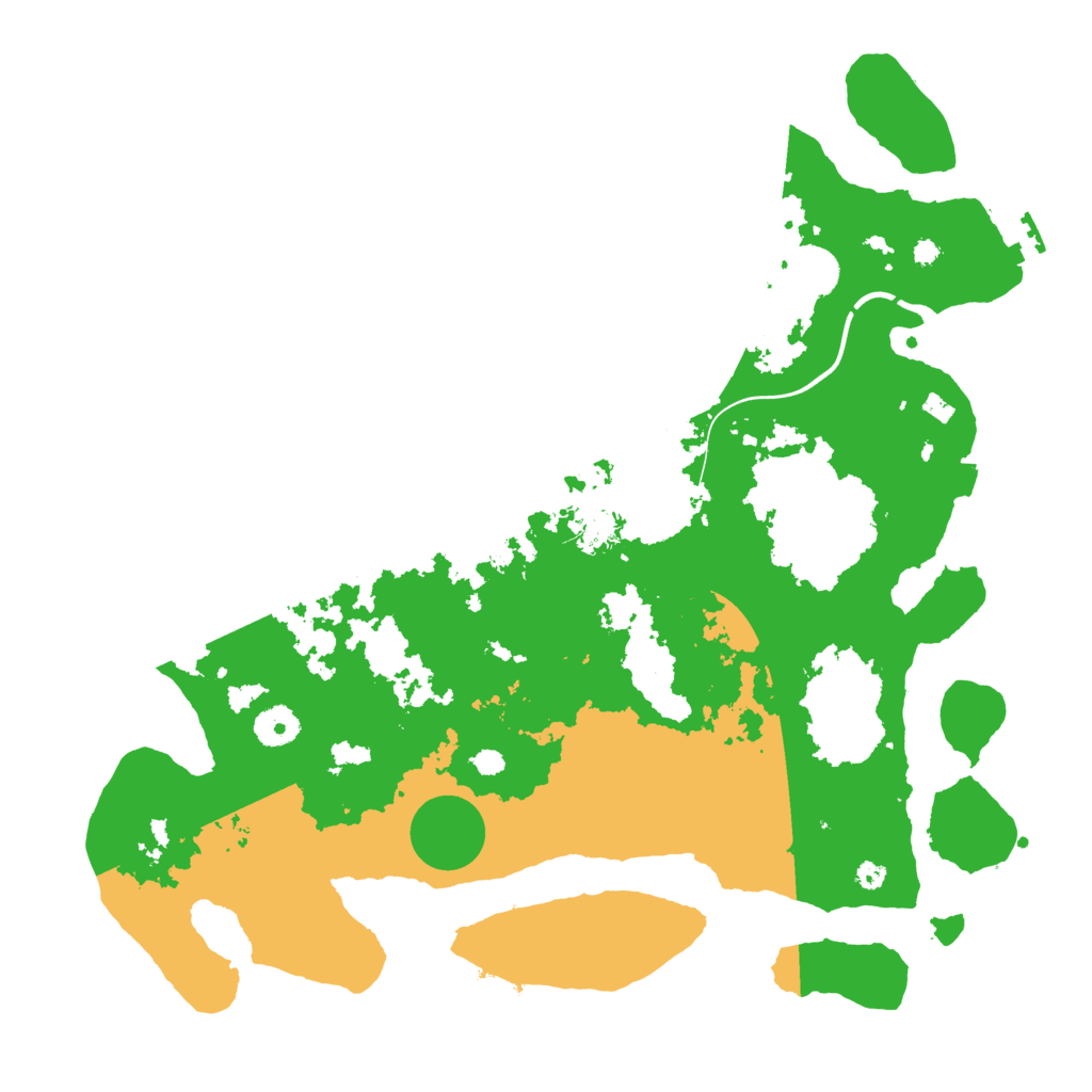 Biome Rust Map: Procedural Map, Size: 3850, Seed: 34534212