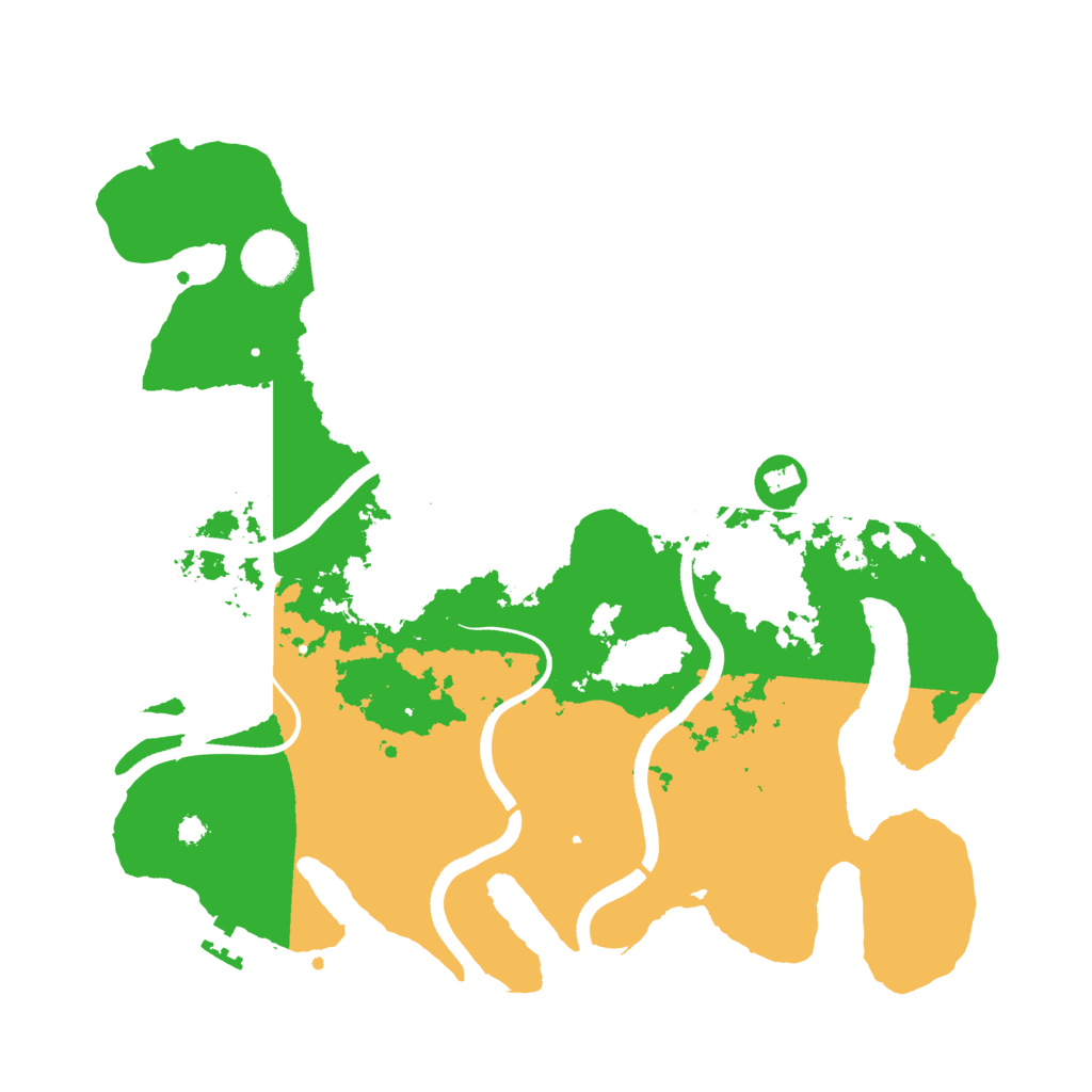 Biome Rust Map: Procedural Map, Size: 3550, Seed: 1242341123