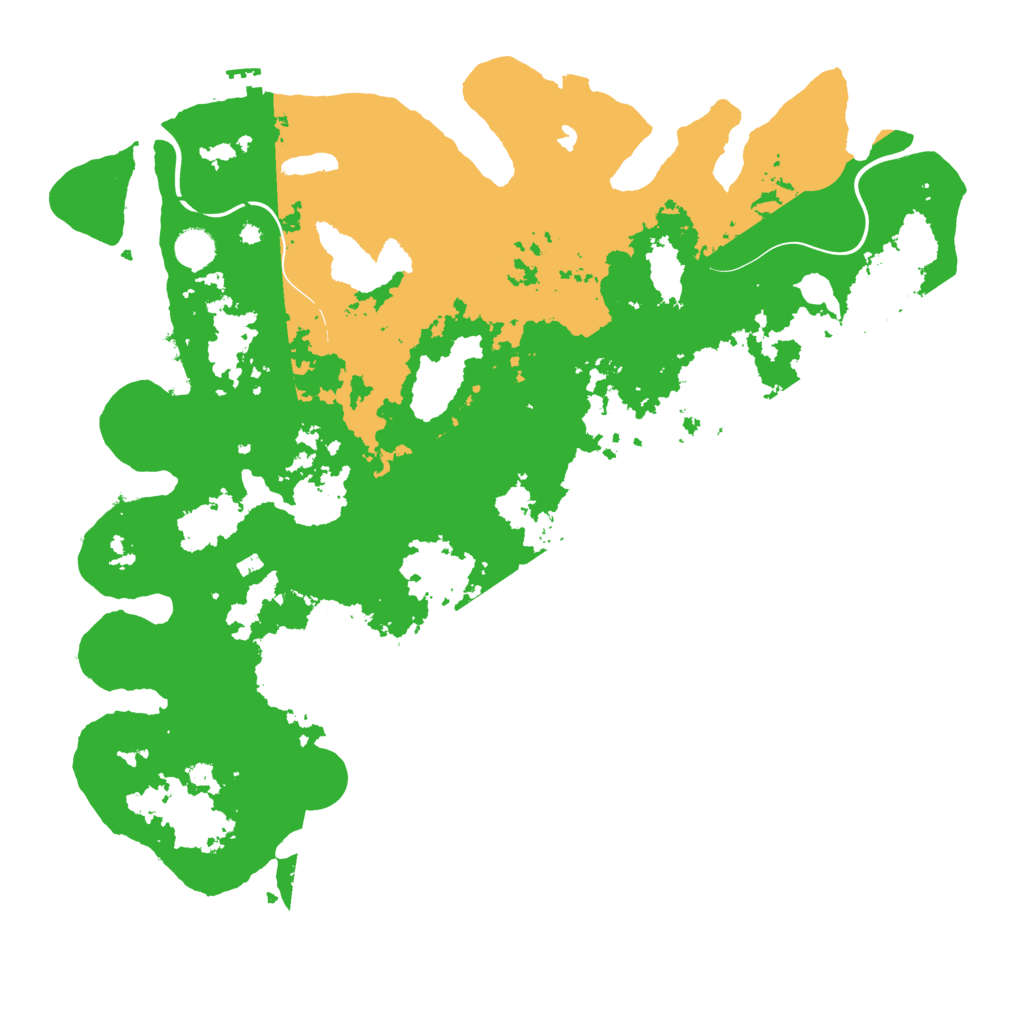 Biome Rust Map: Procedural Map, Size: 4500, Seed: 1103513866